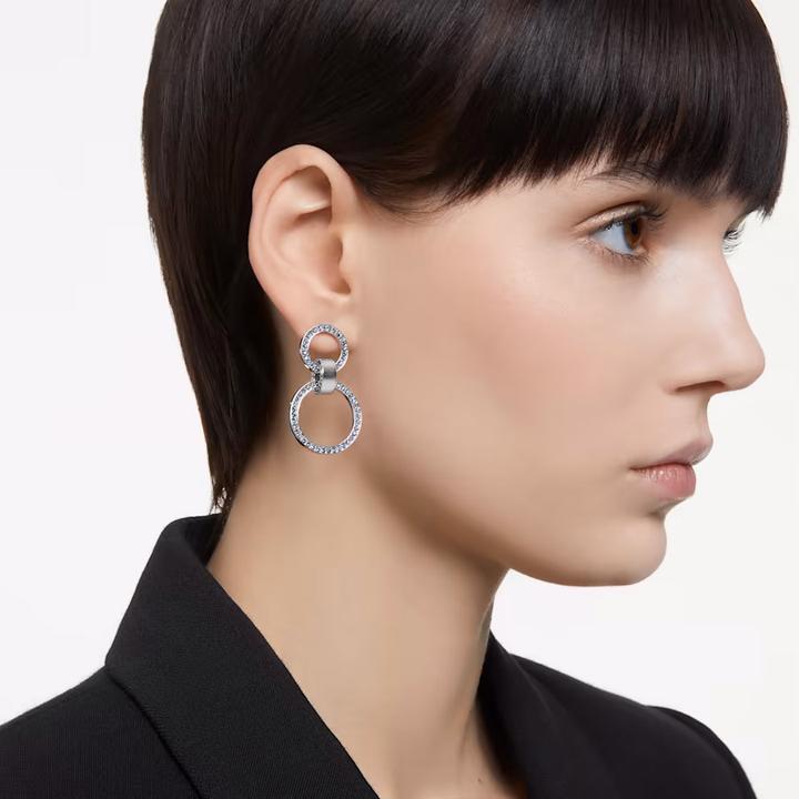 Immagine prodotto Swarovski Creoli vuoti blu (Metallo Swarovski)