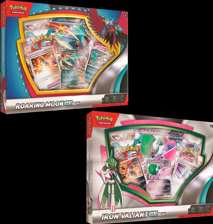 Actual product image Pokémon TCG ex Box - Iron Valiant (English, Booster Pack)