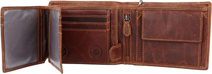 Produktbild Greenburry Vintage Cafe-Racer Geldbörse RFID Leder 12 cm