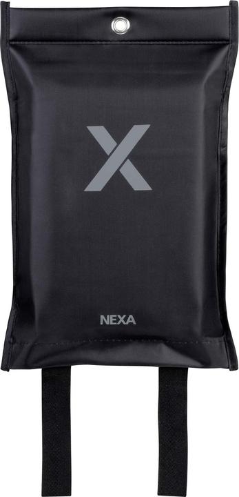 Image du produit Nexa FB-120 SMD Löschdecke Silikon Schwarz 120x120 cm