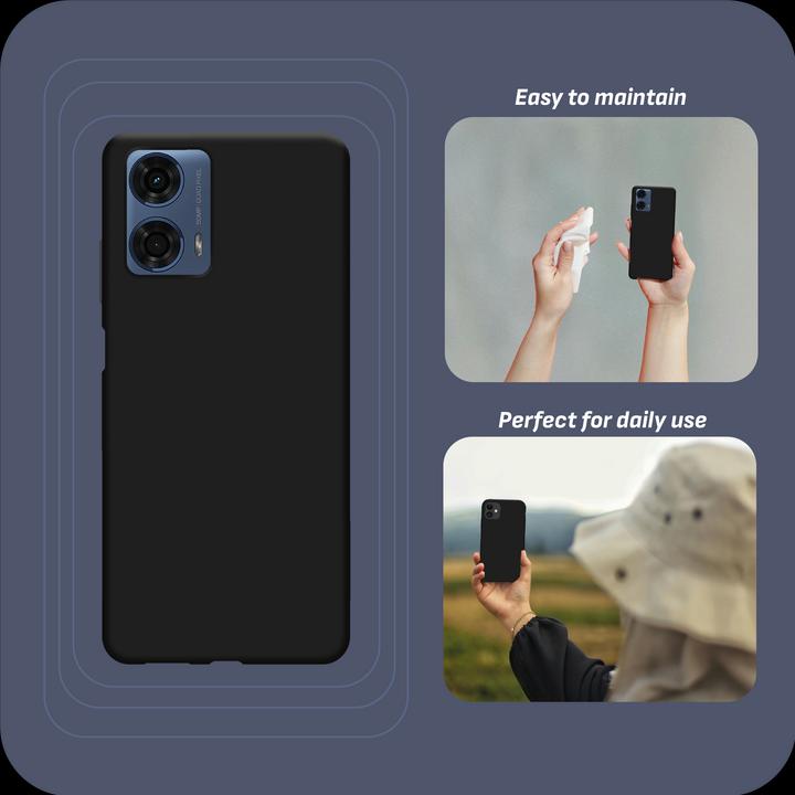 Actual product image Cazy Soft TPU protective cover (Motorola Moto G04, Motorola Moto G24 Power, Motorola Moto G24)