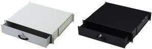Actual product image Digitus DN-19 KEY-2U document compartment, 2 U, light gray (RAL 7035)
