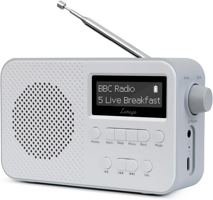 Image du produit Lemega PR2-Max - Kompaktes DAB-Radio mit Bluetooth (DAB+ DAB, Bluetooth)
