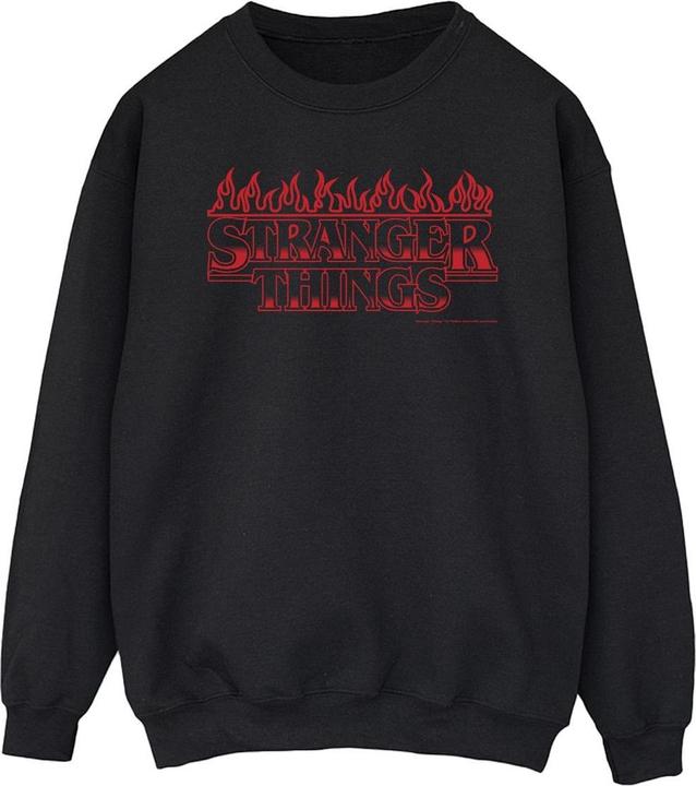 Netflix Stranger Things Flames Sweatshirt (XL)