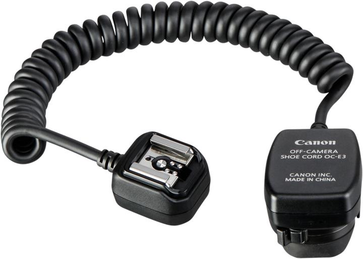 Image du produit Canon Câble de rallonge pour chaussures à chaud OC-E3 (Pièces de rechange pour flash)