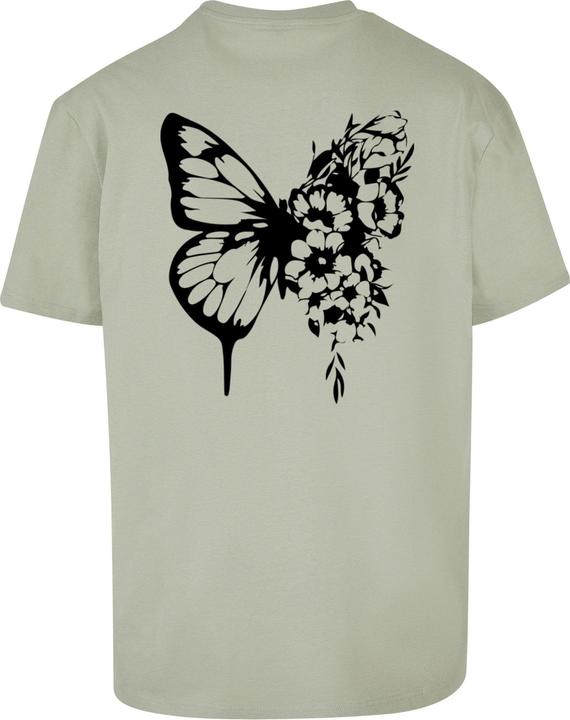 Actual product image Merchcode Flowers Bloom Heavy Oversized Tee - 116597 (4XL)