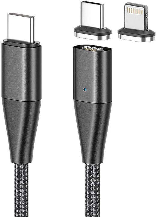 Produktbild Callstel Magnetisches USB-C-Schnell-Ladekabel (1 m)