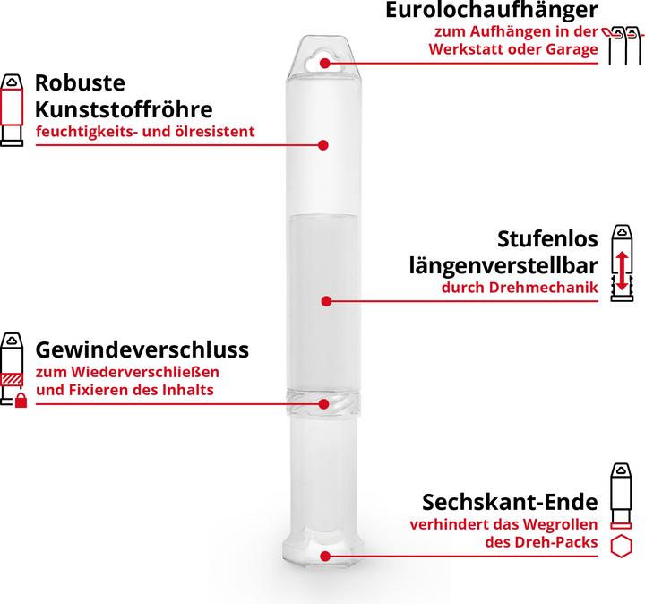 Produktbild Einhell SDS-Max Meissel-Set 190110, 400 mm, 3-teilig (400 mm)