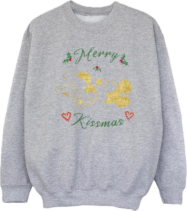 Disney Mickey Mouse Merry Kissmas Sweatshirt Mädchen (152, 158)