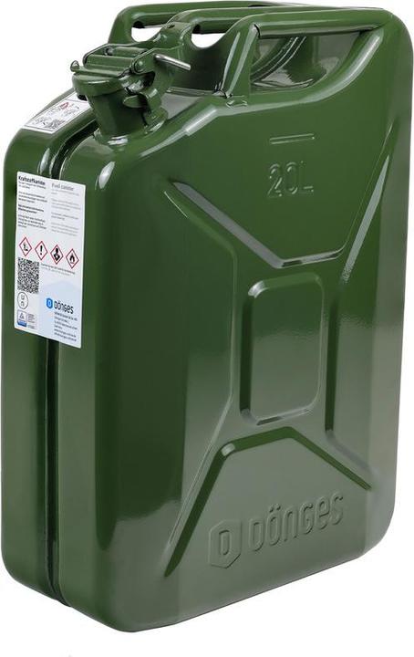 Produktbild Dönges Stahlblech-Benzinkanister, 20 l, oliv