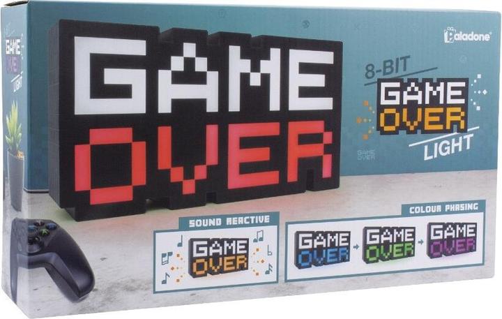 Actual product image Paladone Products 8-BIT Lamp Game Over