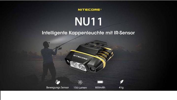 Actual product image Nitecore NU11 (5.02 cm, 150 lm)