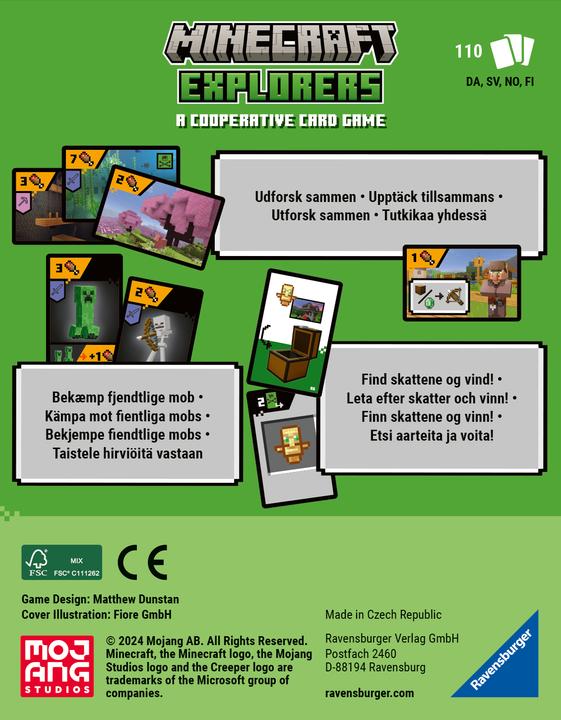 Produktbild Ravensburger Minecraft Explorers (Nordisk) - 10822587
