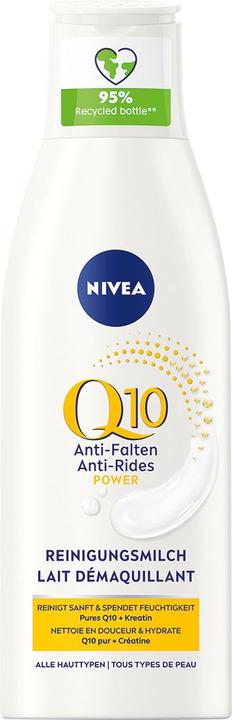 NIVEA Q10 Power Anti-Falten Reinigungsmilch (Reinigungsmilch, 200 ml)