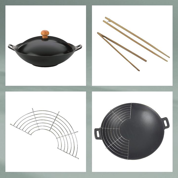 Actual product image Kela Asia Wok (36 cm, Wok, Cast iron)