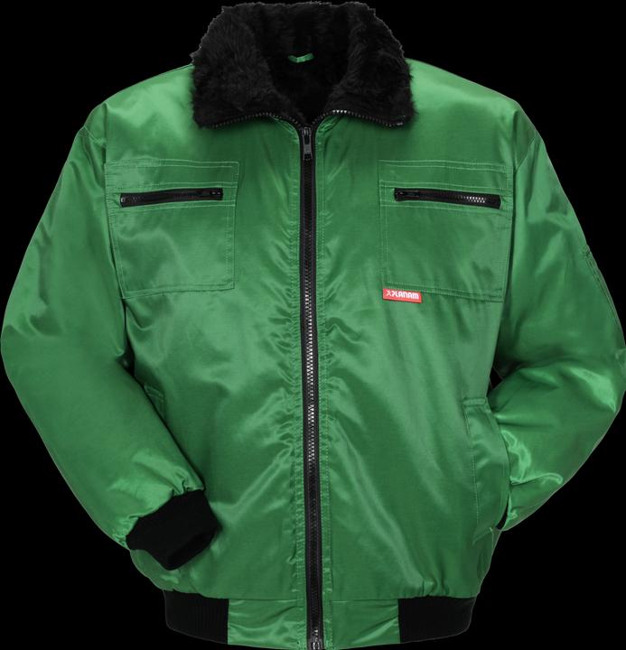 Actual product image Planam Men's pilot jacket GLETSCHER green size L (L)