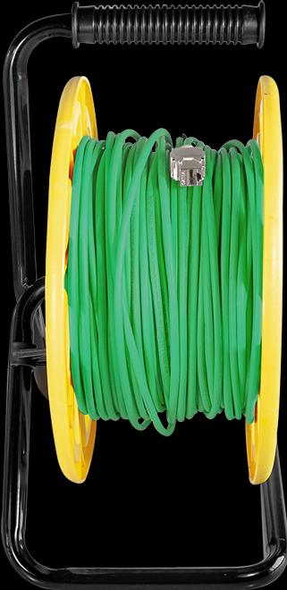 Actual product image LogiLink Mobile cable drum Cat.7 S/FTP, PUR, 60 m (S/FTP, CAT7, 60 m)