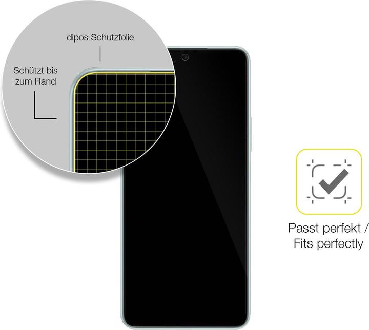 Produktbild Dipos 3D Full Cover Schutzfolie (1 Stück, Honor X60)