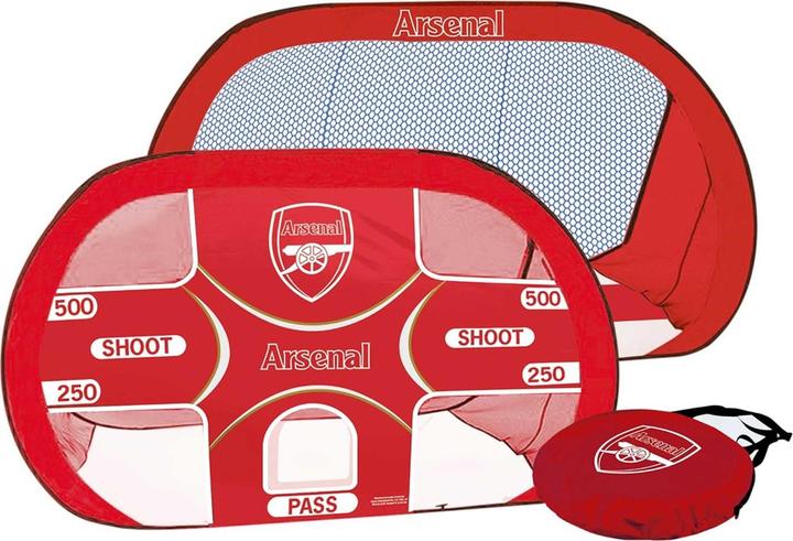 Actual product image Arsenal FC 2 in 1 Pop Up Target Net