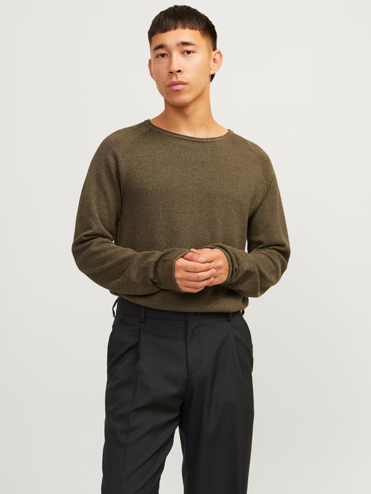 Immagine prodotto Jack & Jones Pullover a maglia liscia Pullover a maglia con collo rotondo (S)