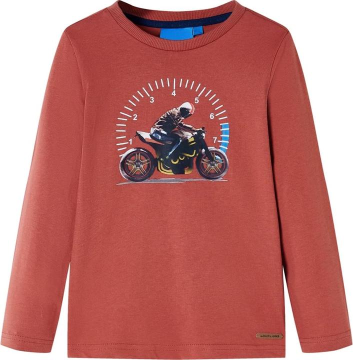 Produktbild VidaXL Kinder-Langarmshirt Henna 92,Material: 100 % Baumwolle,Farbe (92)