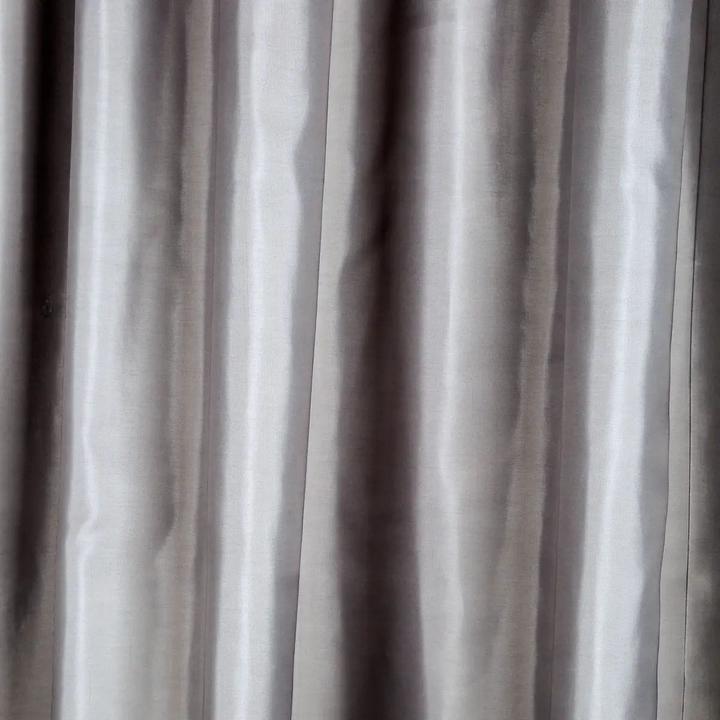 Actual product image Atmosphera Shower curtain - Polyester - Grey (180 x 200 cm)