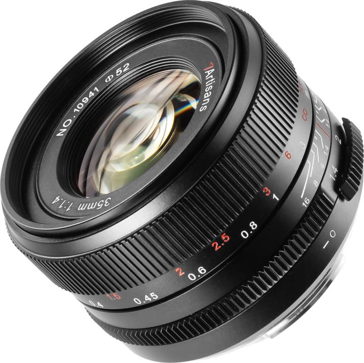Produktbild 7artisans Festbrennweite 35mm F/1.4 Mark III FF Schwarz – Canon RF (Canon RF, Vollformat)