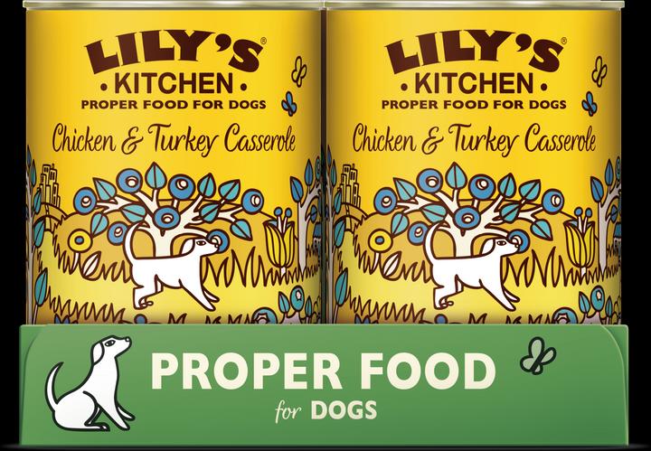 Image du produit Lily's Kitchen Poulet et dinde (Senior, Adulte, Junior, 6 pcs, 2400 g)