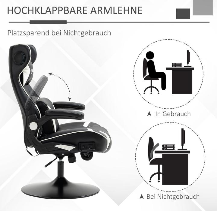 Actual product image Vinsetto Gaming chair