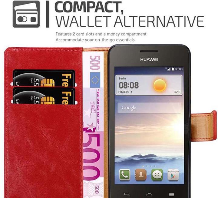 Produktbild Cadorabo Book Luxury Cover (Huawei Ascend Y330)