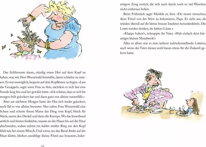 Image du produit Matilda (Allemand, Roald Dahl, Andreas Steinhöfel, Quentin Blake, 2022)