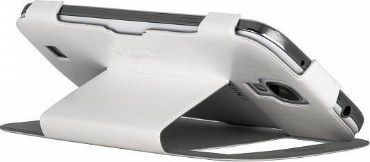 Produktbild Bugatti Style for Mobile UltraThin Book Case Geneva für Samsung Gal. S4, White (Samsung Galaxy S4)