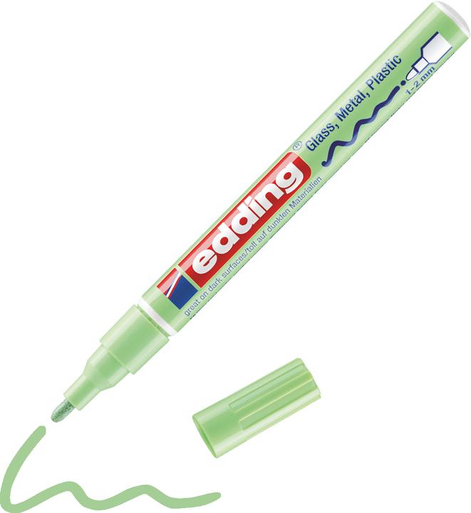 Actual product image Edding 751 - Paint marker (Green, 1 mm, 10 x)