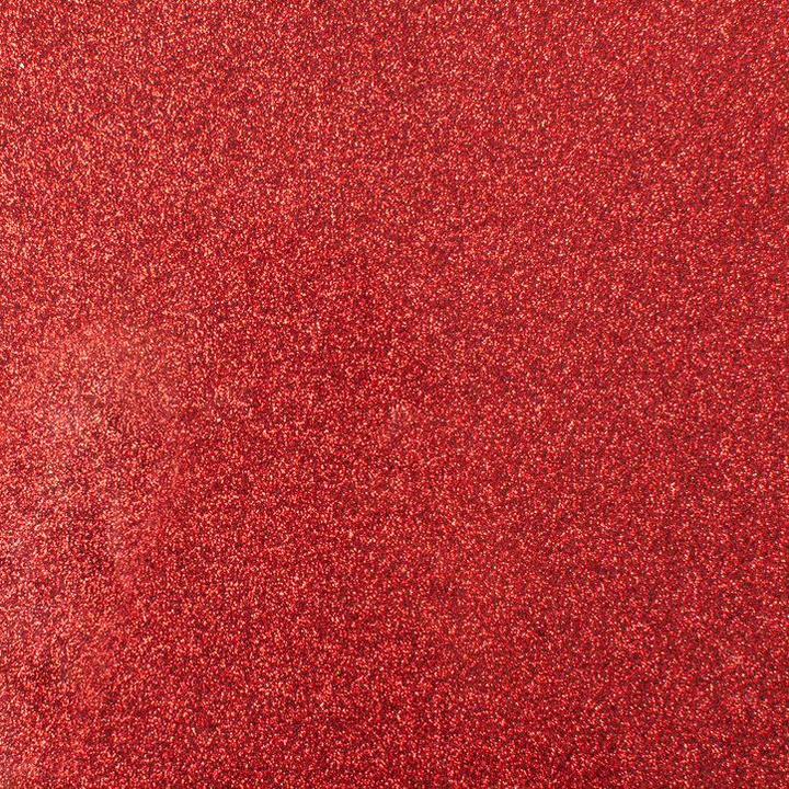 Actual product image Cricut Iron-on film Smart Glitter 33 x 91 cm, 1 piece, Red