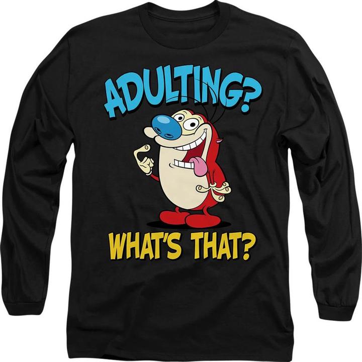 Ren & Stimpy Adulting 2 TShirt (S)