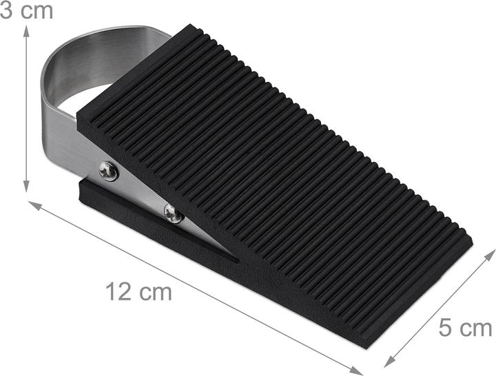 Immagine prodotto Relaxdays cunei per porte (2 Pezzo/i, 5 x 12 x 12 cm)