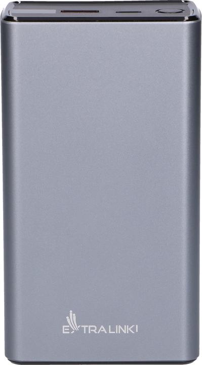 Actual product image Extralink EPB-127 30000mAh Srebrny | Powerbank | Power bank, 65W PD, USB-C (30000 mAh, 65 W, 111 Wh)