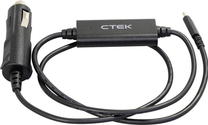 Ctek USB C Ladekabel mit Zigarettenanzünderstecker