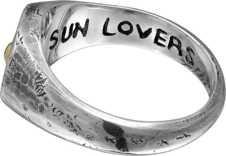 Immagine prodotto Haze & Glory Siegelring, Sonne (60, 925 Argento)