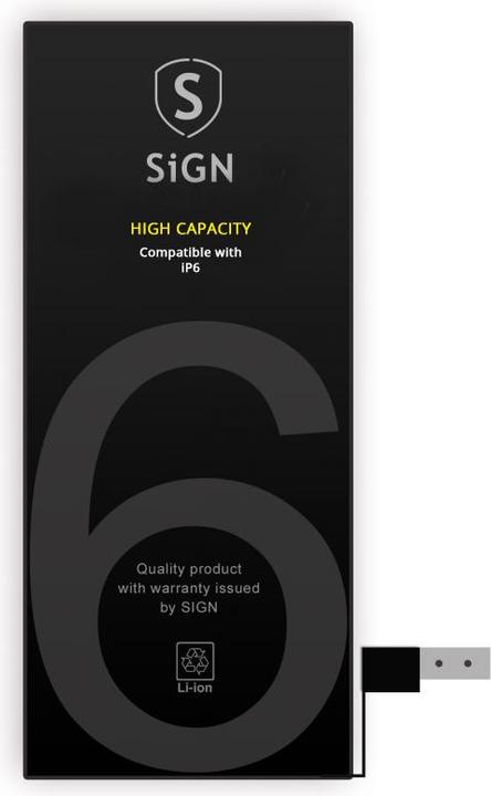 Produktbild SIGN iPhone 6 High Capacity Battery - 2160mAh