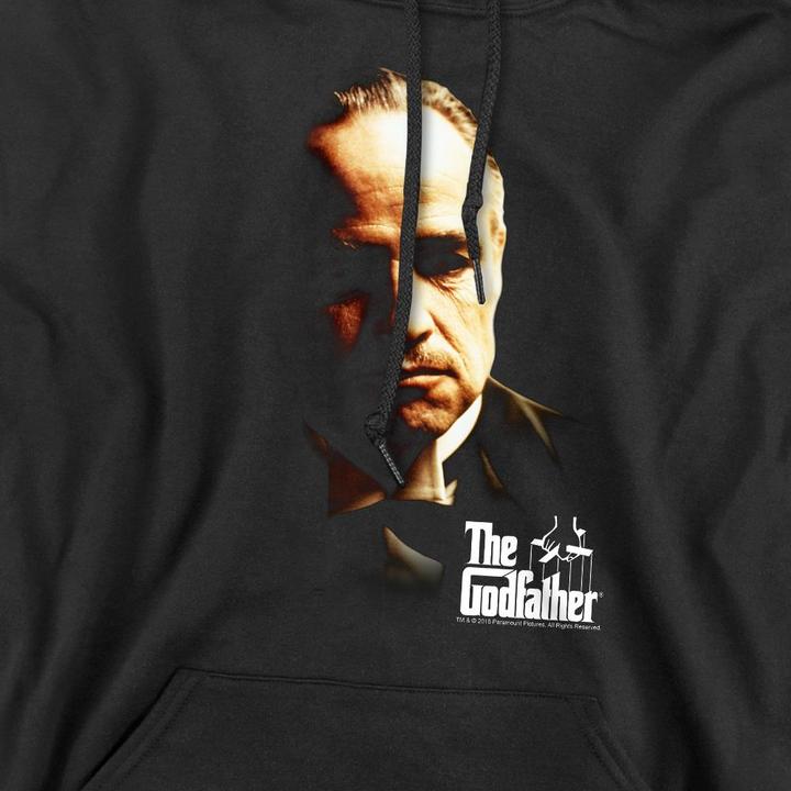 Immagine prodotto The Godfather Felpa con Cappuccio Don Vito Corleone Uomo (XL)