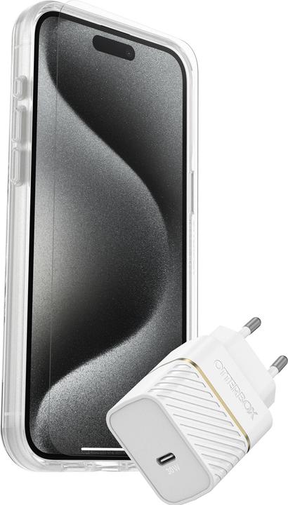 Produktbild OtterBox Protection + Power KIT - Starter Kit (Apple iPhone 15 Pro Max)