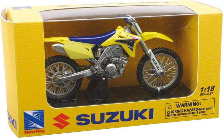 Actual product image New Ray Moto-Cross 1:18 Druckguss – Modell nach dem Zufallsprinzip ausgewählt