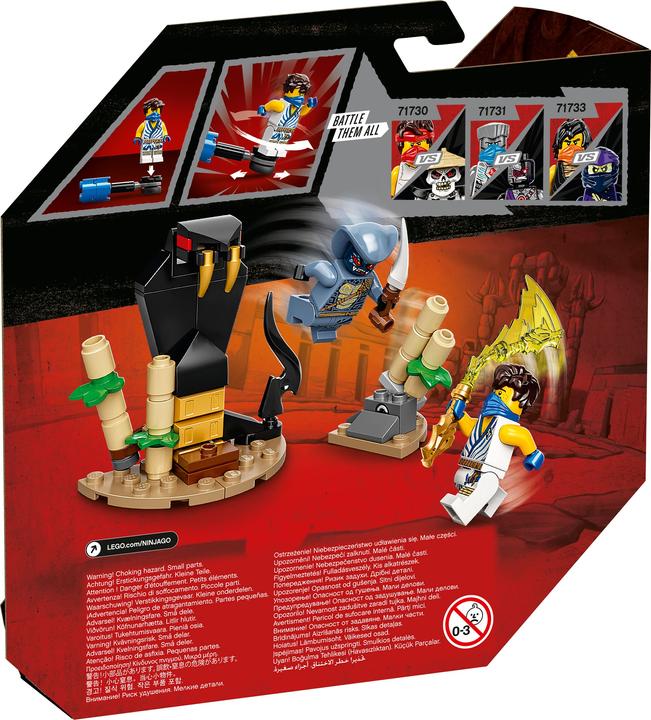Produktbild LEGO Kampfset: Jay vs. Serpentine (71732, LEGO Ninjago)