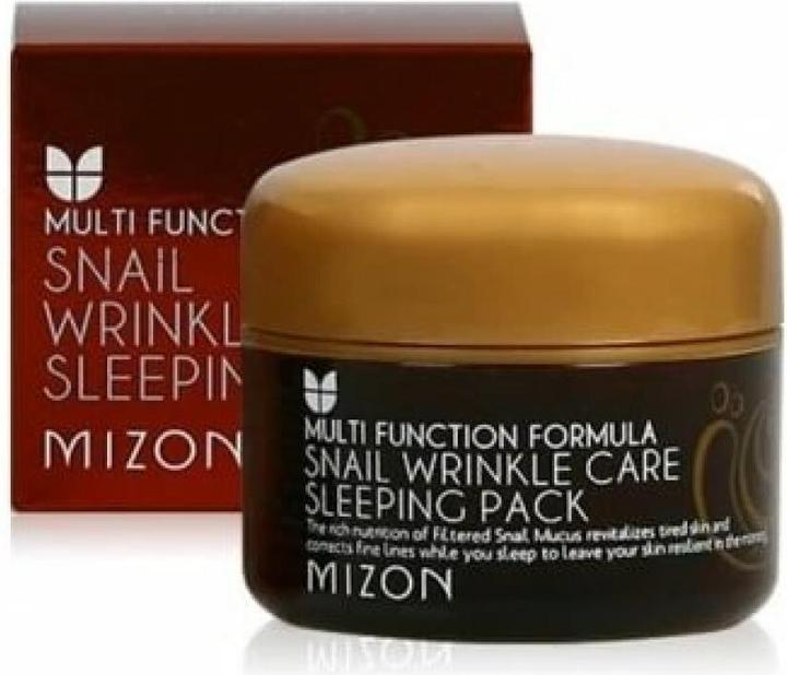 Actual product image Mizon snail wrinkle care sleeping mask (2.70 ml)
