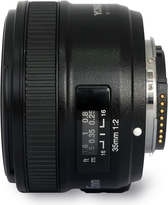 Actual product image Yongnuo 35mm f/2 Nikon F (Nikon F, full size)