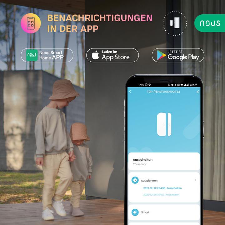 Produktbild Nous Smart Door & Window Sensor E3 ZigBee