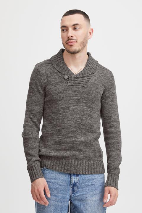 Immagine prodotto Solid Phil Maglione In Maglia Grossa Pullover Maglieria Da Uomo Con Collo A Scialle In Cotone 100% (XL)
