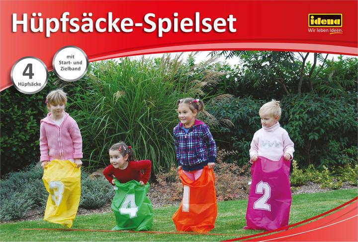 Image du produit Idena Jeu de sacs gonflables avec bande de départ/d'arrivée