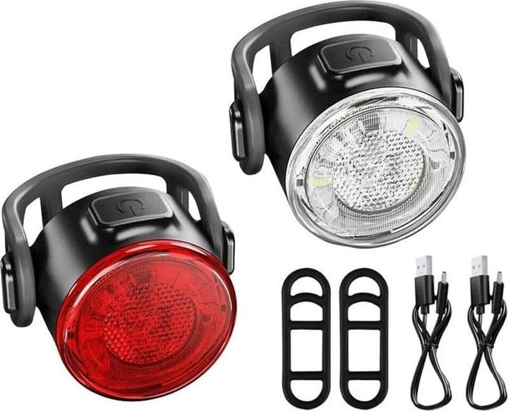 Immagine prodotto Cbx Set di luci LED per bicicletta Super Round